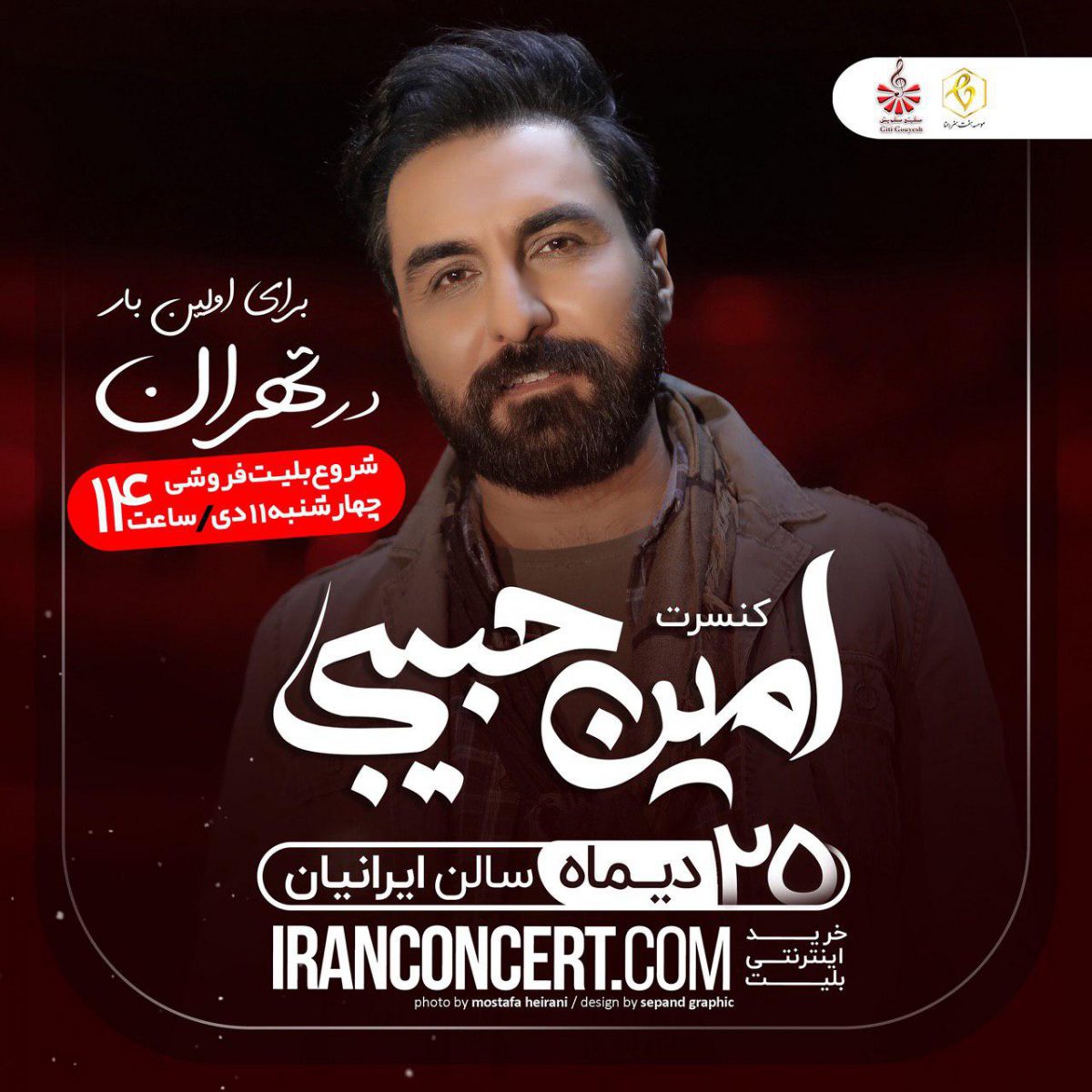 کنسرت تهران امین حبیبی